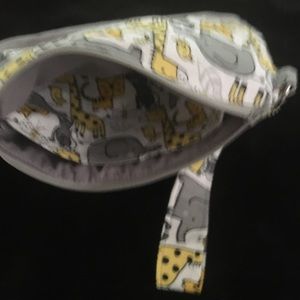 Homemade elephant clutch purse